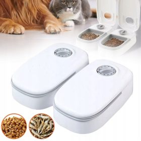    AVTOMATSKA HRANILNICA ZA MAČJE, HRANA ZA PSE Z 48-URNIM ČASOM