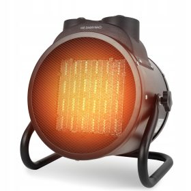   NAGRÉVNICA NA ELEKTRIČNI POGON Z VENTILATORJEM, MOČAN GRELEC S TULJAVNIM TERMOSTATOM 3,5kW