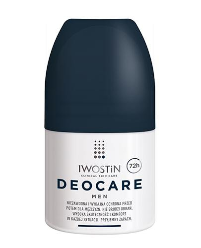 Iwostin Deocare Men, antiperspirant deodorant v kroglici, 50 ml