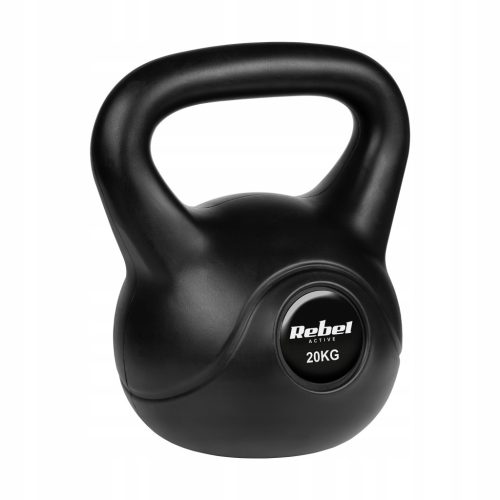 Rebel Active 20 kg Kettlebell črna