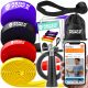 STRONG BANDS 40KG - Komplet 4 upornih vodil za vadbo s trakovi Power Band