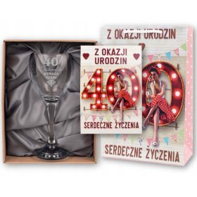   Darilo za 40. rojstni dan za žensko, mamo in prijateljico! Kozarec mila