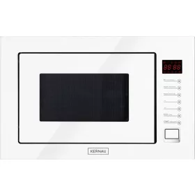    Kernau KMO 254 GW 900W 25L Grill mikrovalovna pečica 5 stopenj moči Bela