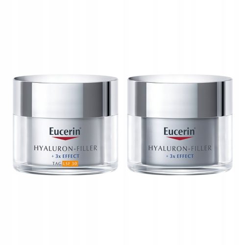 Set krem Eucerin Hyaluron-Filler za dan in noč: Zmanjševanje gub