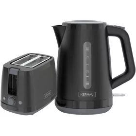    Kernau set KSK 176BK električni grelnik vode + KST 871BK opekač črn