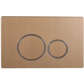   Tipka za splakovanje Dopio rose gold za okvir Geberit Duofix Delta UP100 - dvojno splakovanje