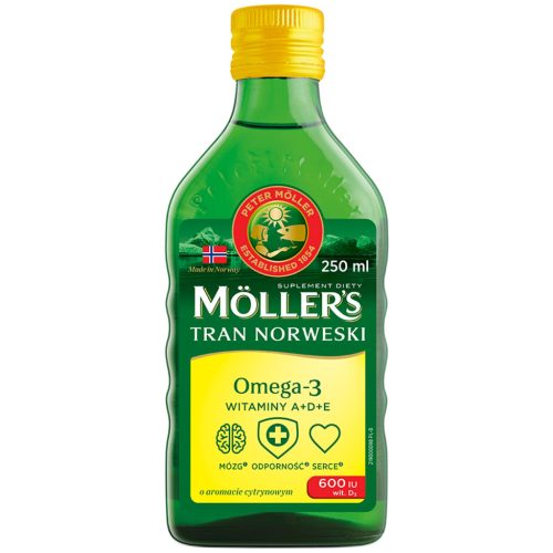 Möller's Tran Norweski - Visokokakovostni prehranski dodatek