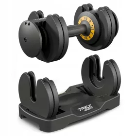 Regulirana dumbbell ročica TREX Sport 1x 12 kg