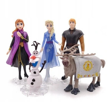 Figurice Elsa, Anna, Sven, Olaf Frozen 5 kosov
