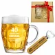 Nagobnik in odpirač za pivo z graviranjem - Darilo za fanta ali očeta 18-99 let
