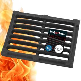 ELEZNA KUHINJSKA REŠETKA ZA KAMINSKO PEČ 210X150 MM