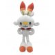 Maskota Pokemon Go Scorbunny Beli zajec Plišasta igrača Pikachu Darilo