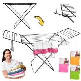   Balkonski sušilnik perila, vrtni, samostoječi horizontalni Tragar 55-55 cm