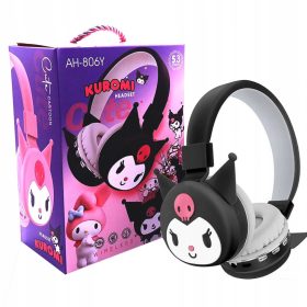   Bluetooth brezžične slušalke Kuromi s FM radiem in režo za mSD kartico