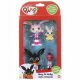 Bing komplet 4 figurice Bing Molly Coco Charlie