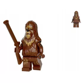   Unikatna LEGO STAR WARS figurica - Wookie + orožje! (Ramenske oznake) 75084 sw0627