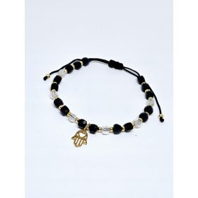 Zapestnica Kamni Turmalin Gorski kristal Fatimina roka Srce