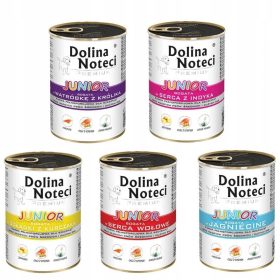 DOLINA NOTECI Premium JUNIOR Mešanica okusov 10x400g