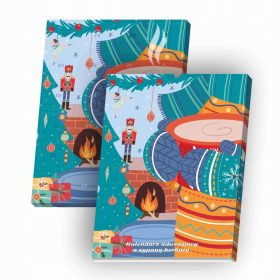   ADVENTNI ČAJNI KOLEDAR - raznoliki mešani čaji, praznični čajni set