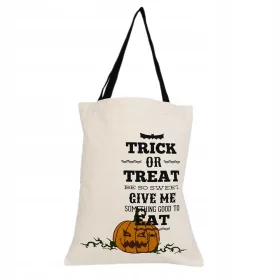 Halloween bomboniere bags made of cotton canvas