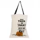 Halloween bomboniere bags made of cotton canvas