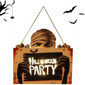 LED VISEČA ZOMBIE DEKORACIJA ZA HALLOWEEN