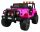  Otroški terenski avto Jeep Monster 4x4 roza + daljinski upravljalnik + nastavitev