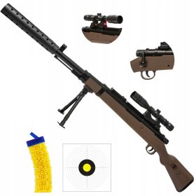   Puška Loreho_pl Snaiperska Pištola z Dušilcem in Brezplačnimi Darili