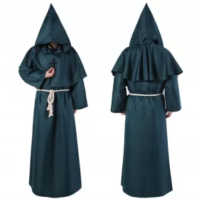  Čarovniški kostum, duhovniški kostum za cosplay