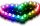 Plastična LED sveča 2,5 cm