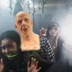  Realistična pokrivala lasulje iz človeških grozljivk za rekvizit za zabave