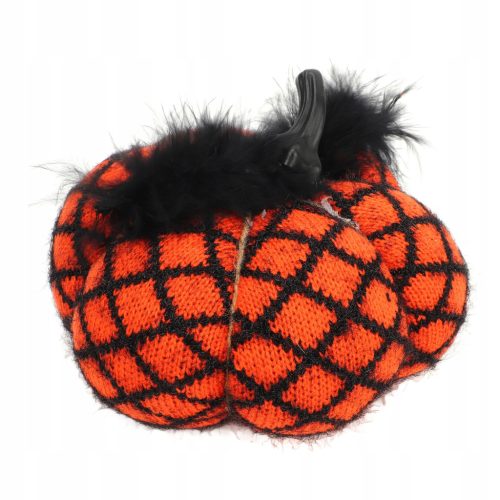  Dekorativno blago iz mehke volne Pumpkin za zahvalni dan, noč čarovnic