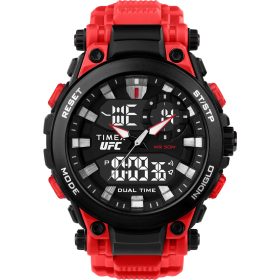   TIMEX UFC moška športna ura WR50 nepremočljiva s štoparico, alarmom in datumom
