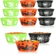 12 x Halloween Party Snack Bowls Set with 3 Designs