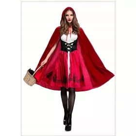  Kostum za noč čarovnic Cosplay za odrasle Little Red