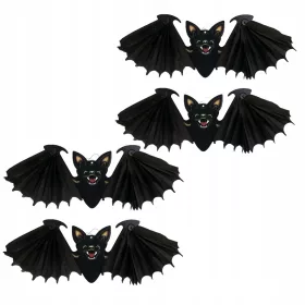 Halloween papirnati netopirji okrasni obesek STRAŠEN