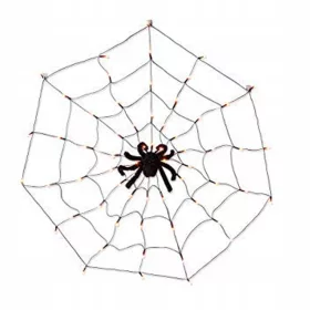 LED HALLOWEEN Lučke s pajkovo mrežo 1M