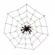 LED HALLOWEEN Lučke s pajkovo mrežo 1M