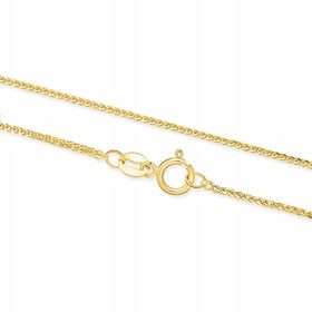 Zlata verižica - Lisičji rep 42cm pr.585