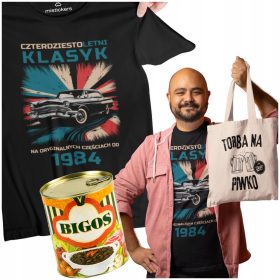   Darilo za 40. rojstni dan za moškega, očeta moževega brata + gratis vrečka piva