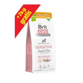    BRIT Care Dog Sustainable Sensitive Insect Fish 12 kg + 2 gratis hrana za pse