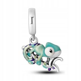 Charm Chameleon srebrni obesek 925