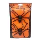  Halloween dekoracija Pajek velik gumijast 10x12cm pakiranje 20 kosov