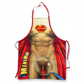 Darilo za Moške - Miniman Fartuch z Guy Printom