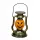 Kovinska svetilka za Halloween s svetlobo v obliki buče in lobanje, primerna za dekoracijo in nošenje kostumov. Izdelana iz visokokakovostnih materialov za dolgotrajno uporabo. Svetloba lobanje ima ba