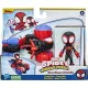 AMAZING FRIENDS TECHNO-RACER + MILES MORALES 10cm