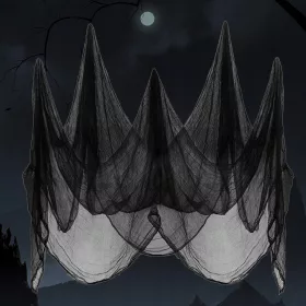   STRAŠLJIVE ZUNANJE DEKORACIJE ZA NOČ ČAROVNIC, VISEČA DEKORACIJA IZ TKANE Tkanina Halloween