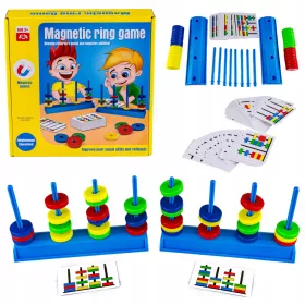 Magneti Igre za Dva Zlaganje Magnetnih Obročev za Družino