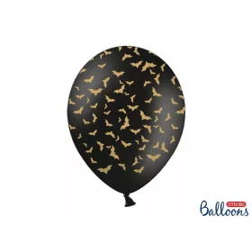 Dekorativni balon Nietoperji Pastel Black 30 cm 50 kosov