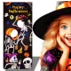 Halloween Foto Zavesa za Noč Čarovnic s Luknjami za Obraz - Strah v Očeh otrok!

Halloween Foto Zavesa je idealna dekoracija za praznovanje Noči Čarovnic! S svojimi dimenzijami 180 cm x 90 cm ponuja v